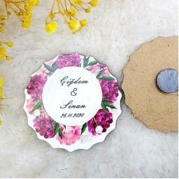 Ahşap Manet Nikah Hediyeliği 03