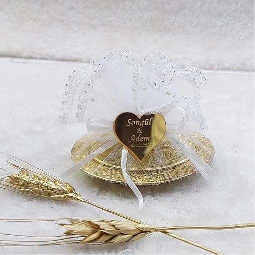 Metal Lokumluk Söz Nişan Nikah Hediyelik