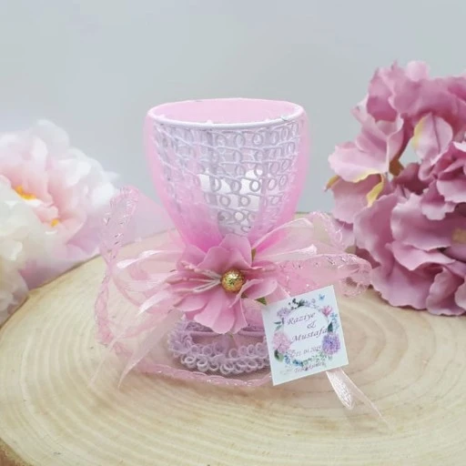 Tel Metal Kadeh Nikah Şekeri