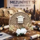 Mezuniyet Hediyesi Hasır Tabla Üzeri Ahşap İsimli