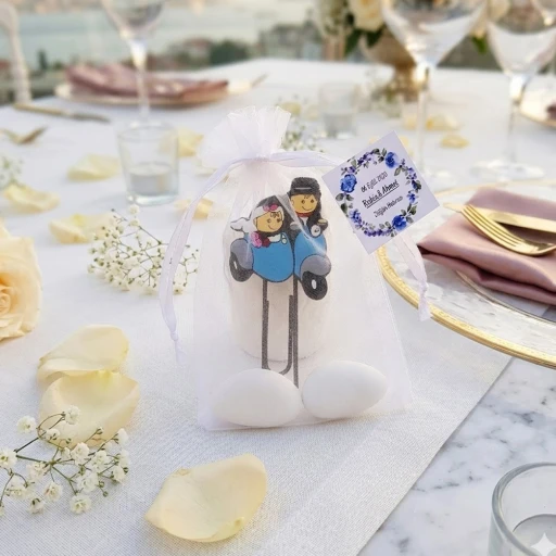 Motorsiklette Gelin Damat Atac Nikah Hediyeliği