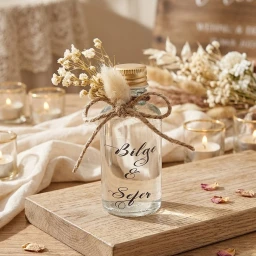 30 Adet Kolonya Şişesi Nikah Şekeri