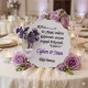 Dualı Ahşap Buzdolabı Nikah Şekeri Magnet