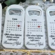 Takvim Baskılı Baskılı Dikey Açacak Magnet 4,5x10,5 Cm Uv Nikah Şekeri Nişan Hediyeği