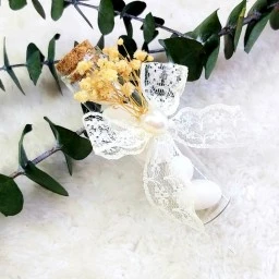 Dantel Süslemeli Tüp Şişe Nikah Şekeri