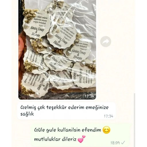 Dualı Ahşap Buzdolabı Nişan Magnet