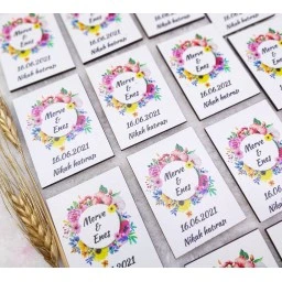 Ahşap Magnet Söz Hatırası Uv