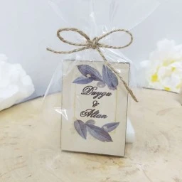Resimli Kişiye Özel Ahşap Magnet Soz Nişan Düğün Hediyesi Şekeri Nikah Şekeri