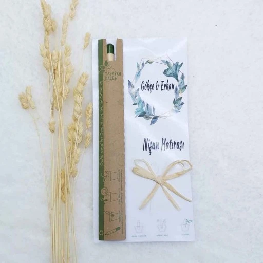 Tohum Kalemi Arkası Kağıtlı Nikah Şekeri