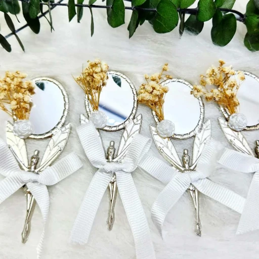 Su Perisi Melek Ayna Nikah Şekeri Nişan Hediyeliği