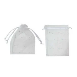 Kese Taşlı Krem 12x17cm 50'li