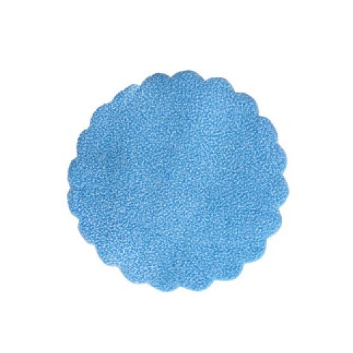 Organze Karlı 18cm Mavi P100