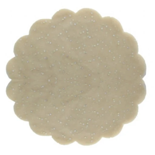 Organze Taşlı 22 cm Koyu Krem P100