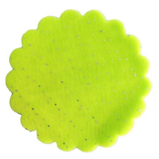 Organze Taşlı 22 cm Su Yeşili P100