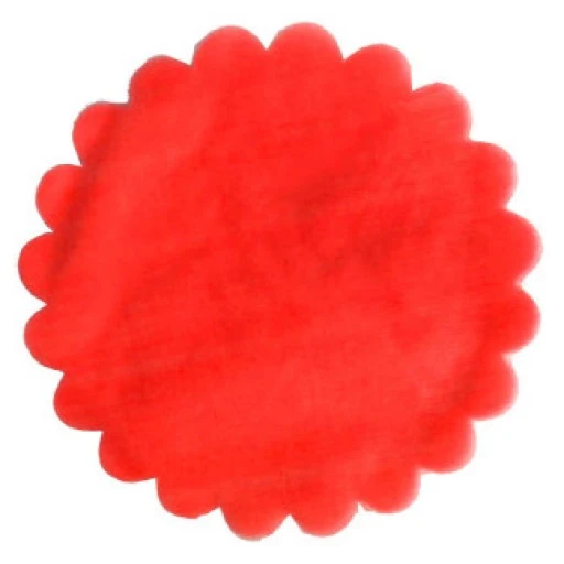 Organze Taşsız 26 cm Kırmızı P100