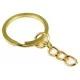 Anahtarlık Halkası Metal 4,5 cm Altın 50'li