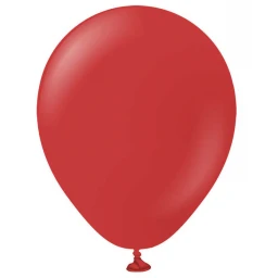 BALON DÜZ 12 İNC (JOJO BALLOONS) VİŞNE RENGİ 