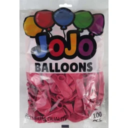 BALON DÜZ 12 İNC (JOJO BALLOONS) VİŞNE RENGİ 
