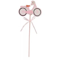 Bisiklet Çubuklu Pembe 10'li-
