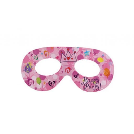 Gözlük Taçlı Happy Bırthday Pembe Pk10