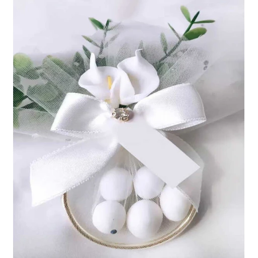 Halka Alyans Metal 5 cm Altın 25'li