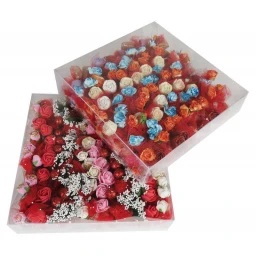 Kına Paketli Kağıt Ve Plastik Güllü 100'lü