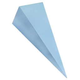 KÜLAH KARTON KUTU BÜYÜK BOY MAKARON MAVİ PK:25