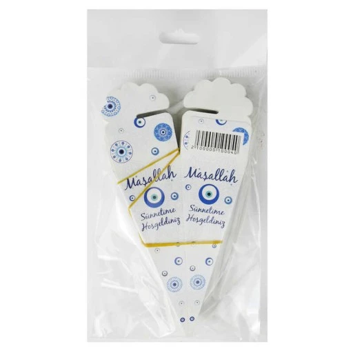Külah Karton Kutu Sünnetime Hoşgeldiniz 25'li