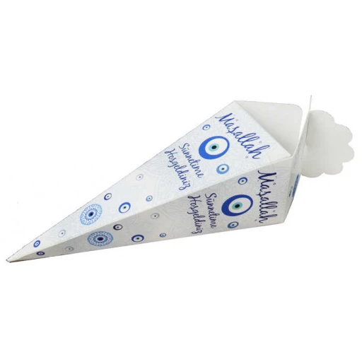 Külah Karton Kutu Sünnetime Hoşgeldiniz 25'li