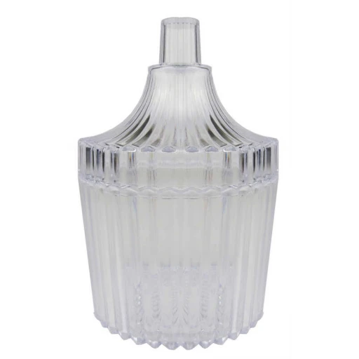 Kutu Şekerlik Küçük Akrilik Şeffaf 25'li