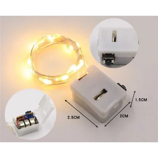 Led Işık Pilli 1 Mt 3 Fonksiyon Günışığı 5'li