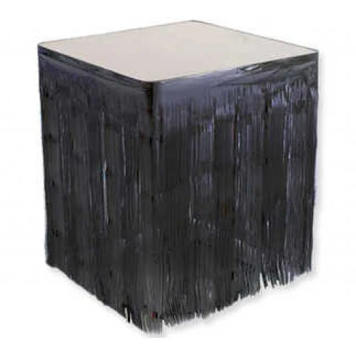 Masa Eteği Ve Fonsüsü Metalize Siyah