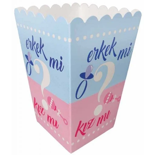 Mısır Cips Kutusu Cinsiyet Belirleme 8'lı