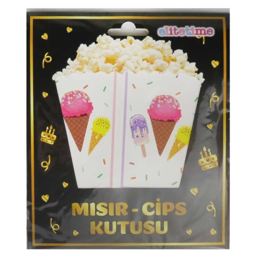 Mısır Cips Kutusu Dondurma 8'lı