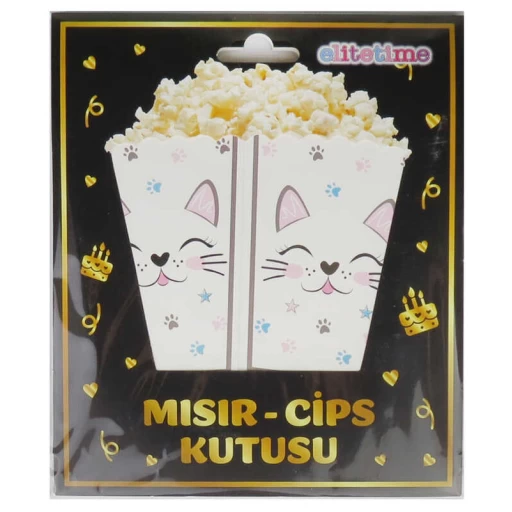 Mısır Cips Kutusu Mıss Cat 8'lı