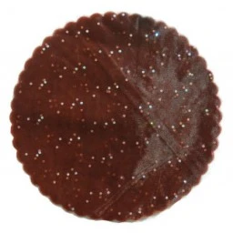 Organze Taşlı 24 cm Kahve 100'lü
