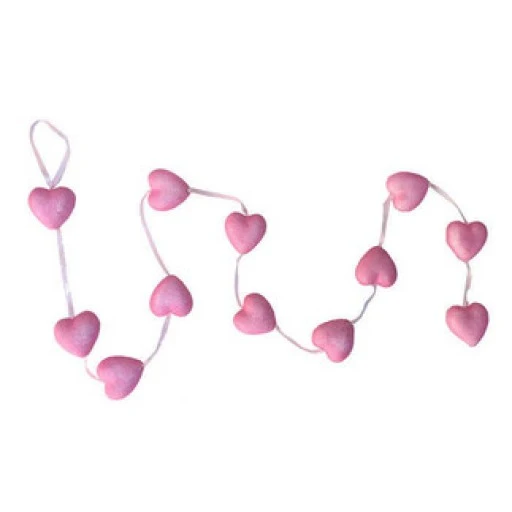 Ortasüs Kalp Sarkık Pembe 12li Pk1 Set