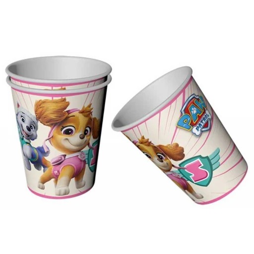 Paw Patrol Skye Karton Bardak 8'lı