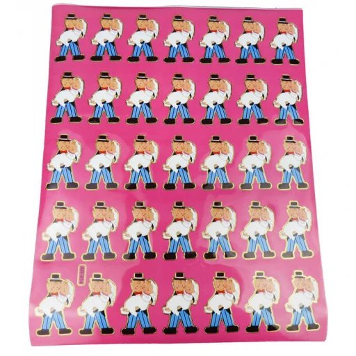 Sticker Gelin Damat Yapışkanlı 35'li-