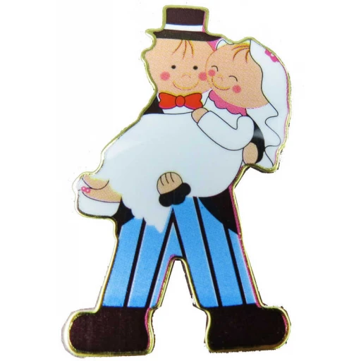 Sticker Gelin Damat Yapışkanlı 35'li-