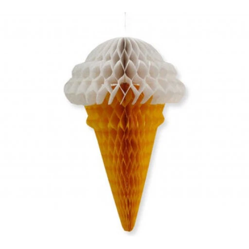 Süs Dondurma Küçük Boy Beyaz P1
