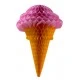 Süs Dondurma Orta Boy Pembe 50cm Pk1