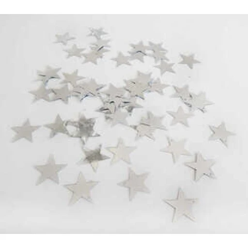Yıldız Metalize Süsleme Gümüş 50'li Gr