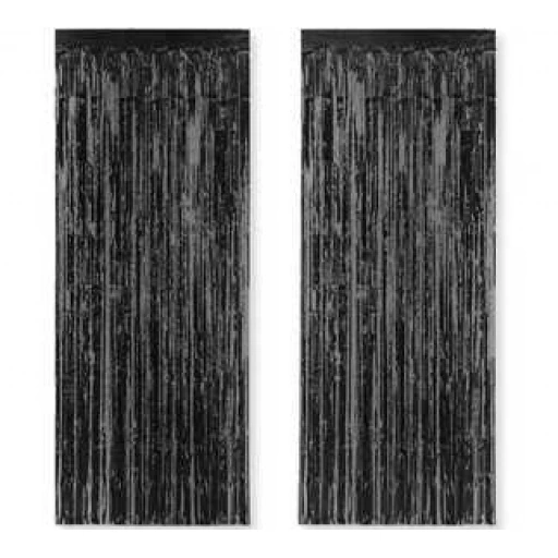 Fon Süsü Metalize Siyah 2'li Li