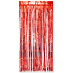 KAPI BANNER FON METALİZE İTHAL KIRMIZI 1X2 MT PK:1