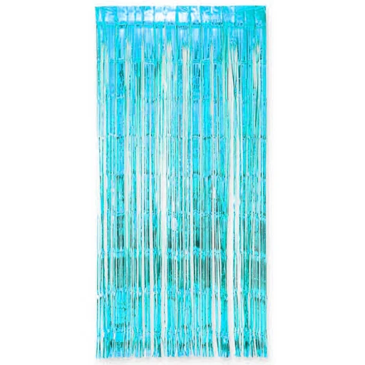 Kapı Banner Fon Metalize İthal Mavi 1x2 Mt