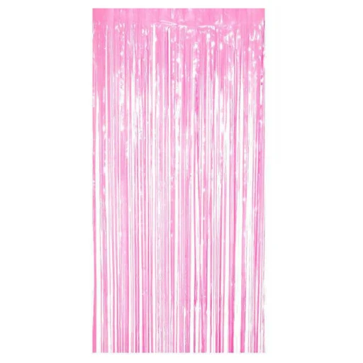 Kapı Banner Fon Metalize İthal Pembe 1x2 Mt