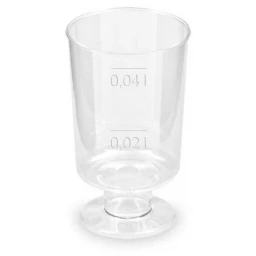 Kadeh Akrilik 50 Cc Şeffaf 20'li