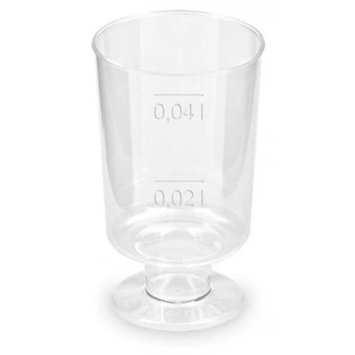 Kadeh Akrilik 50 Cc Şeffaf 20'li