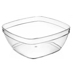 Kase Mika Kare 160cc Şeffaf 25'li